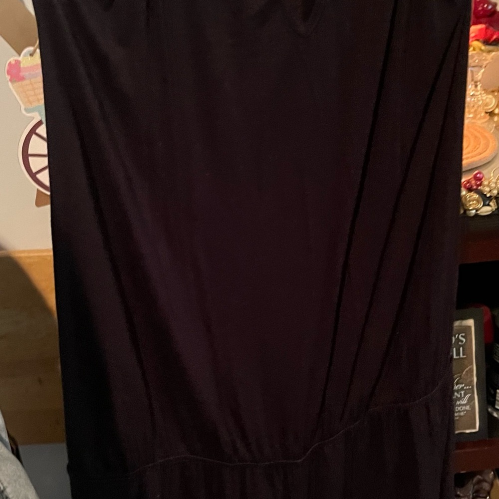#01 Elegant Black Thin Strap Jumper NWT